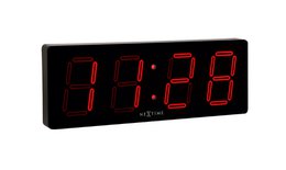 Horloge murale/de table - 51,5 x 18x 4,5 cm -Plastique- 'Big D'