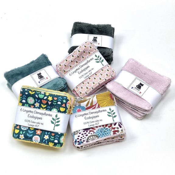 Small ecological make-up remover wipes, “Panache”