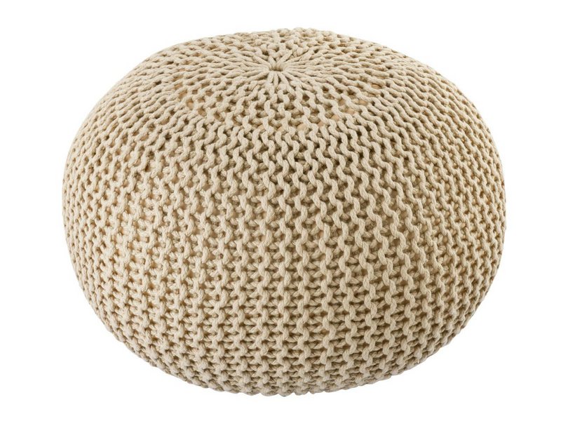Pouf outdoor ø55cm Sitzpouf Terrasse Pool Garten