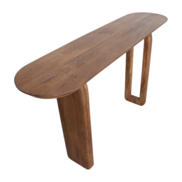 Consolle toro in legno di mango marrone - 140 cm