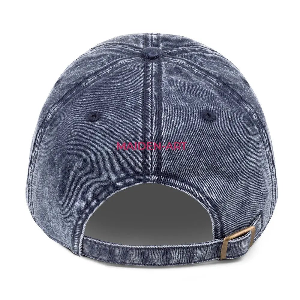 Gorra vintage REBEL GIRL Gorra vintage de sarga de algodón