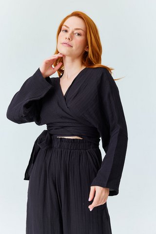Saga Black Tie-up Ernte