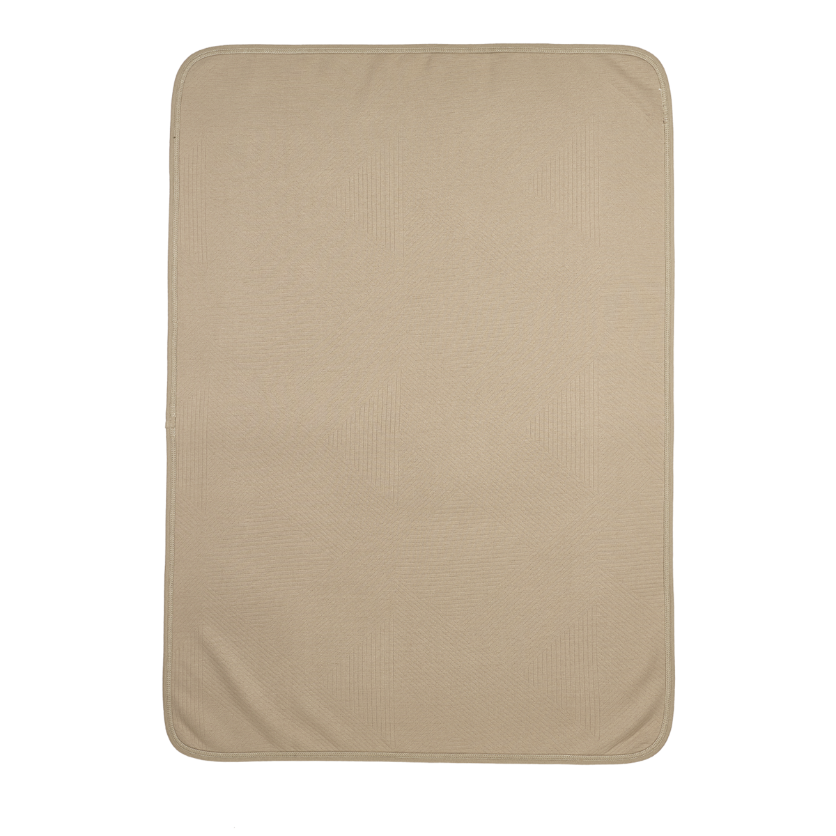 Decke aus gestricktem Jacquard Pure Taupe