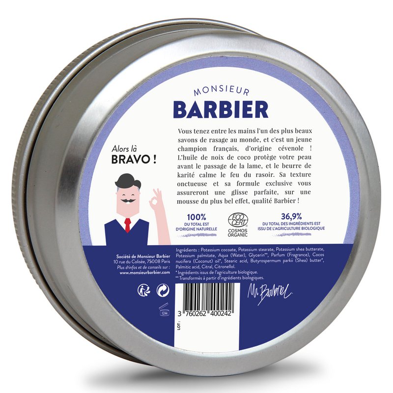 BETTER-SHAVE - Organic Shaving Soap for Men