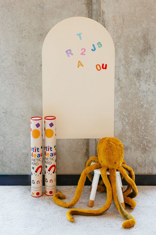 Tableau magnétique pour enfants - Arche - Beige