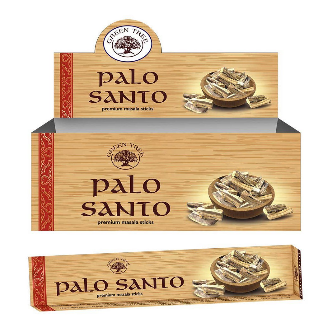 Green Tree Palo Santo Hand Rolled Natural Incense Sticks