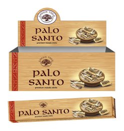 Grønt træ Palo Santo håndrullede naturlige røgelsespinde