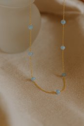 Nora Halskette Aqua