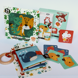 Babybook Stoffbuch Crisp - Jungle