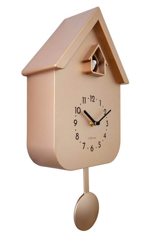 Orologio da parete 21,5x41,5x8,5 cm - Pendolo - Cucù -NeXtime 'Twitter'