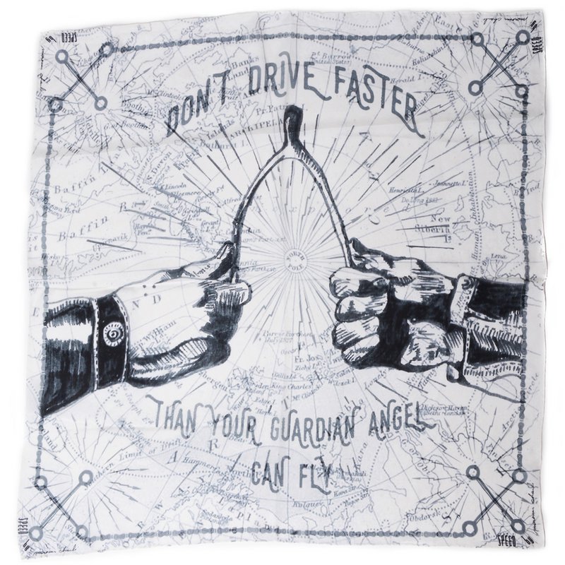 BIOLOGISCHE KATOEN BANDANA 55X55 CM