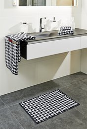 Towel set DAILY SHAPES BIRD (4 sizes, 3 colors)