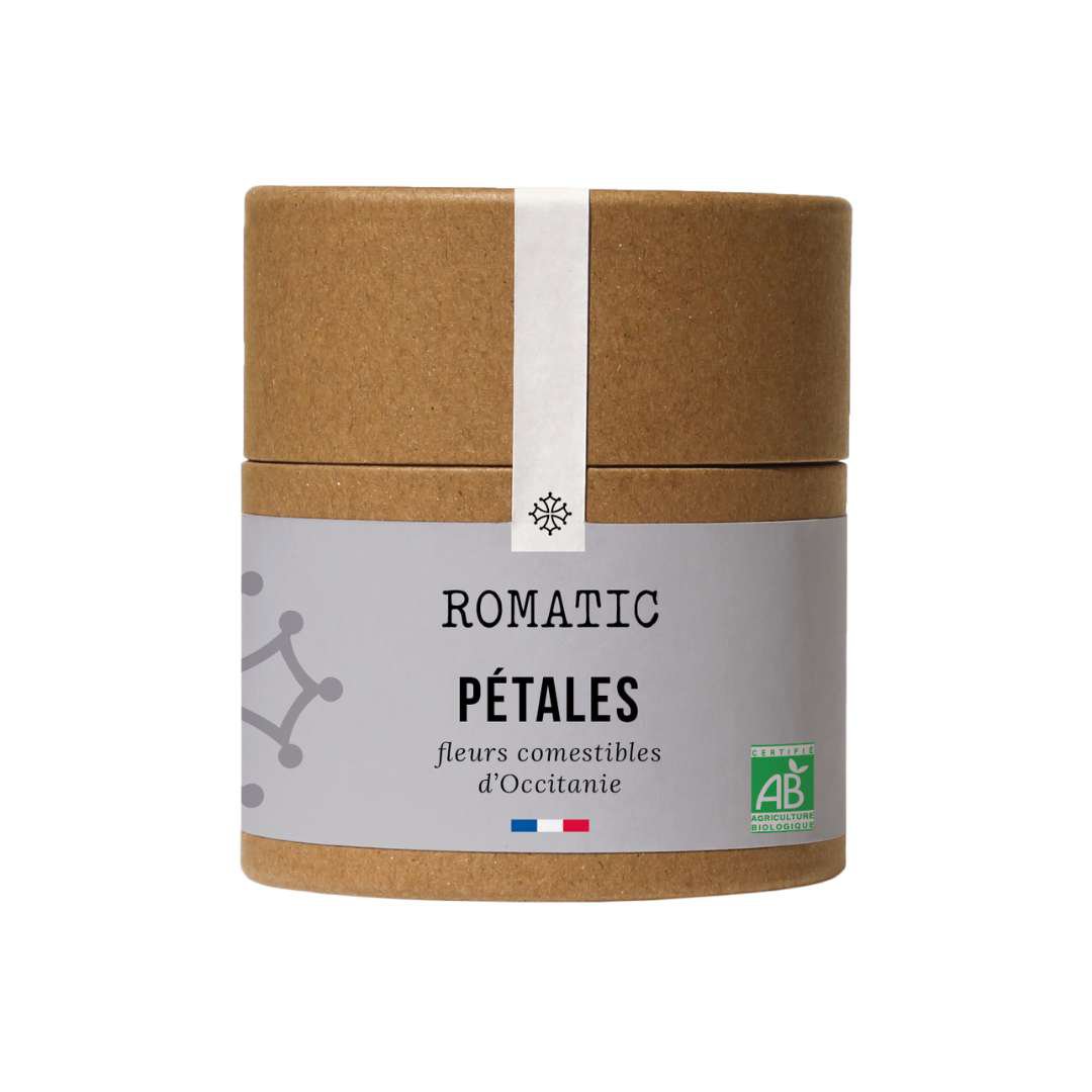 PETALS - Organic edible flowers 4g - cornflower petals, marigold petals