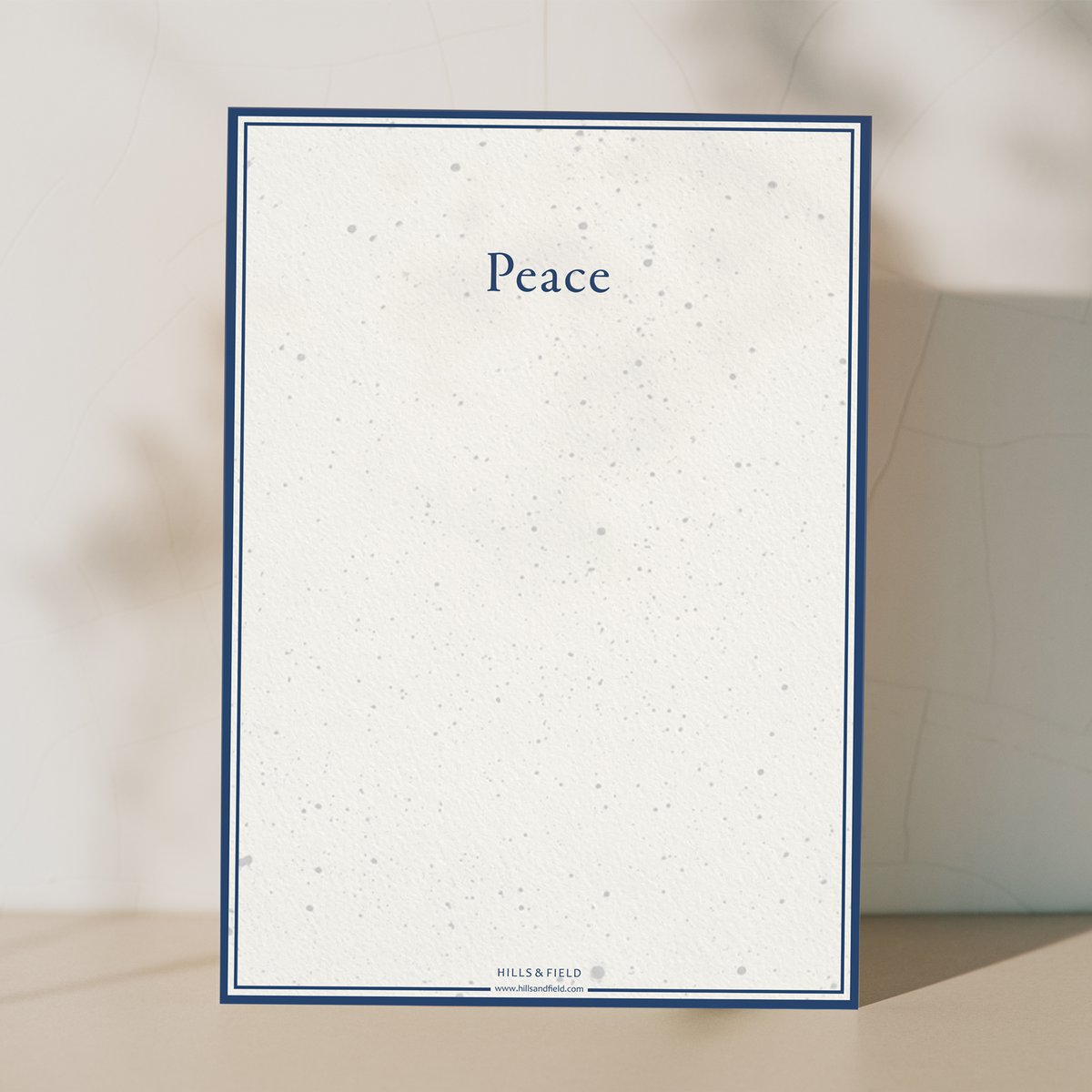 PAZ - Tarjeta A5 con sobre