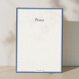 PAZ - Tarjeta A5 con sobre