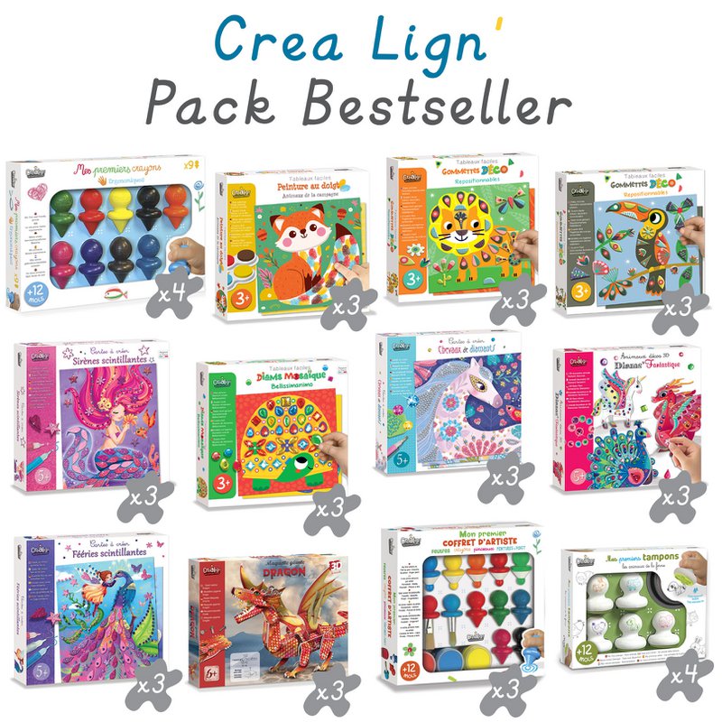 Bestseller Pack ✨ Créa Lign'