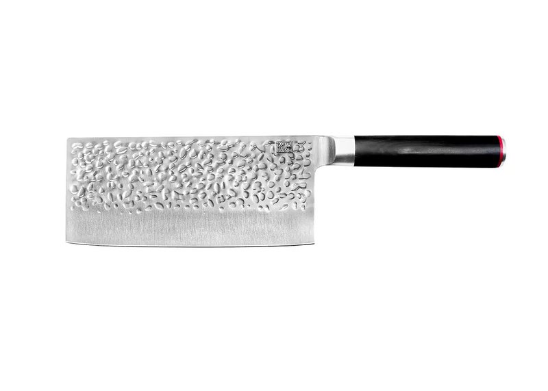 Mes - Hakmes met bamboe Saya en bamboedoos - lemmet van 190 mm