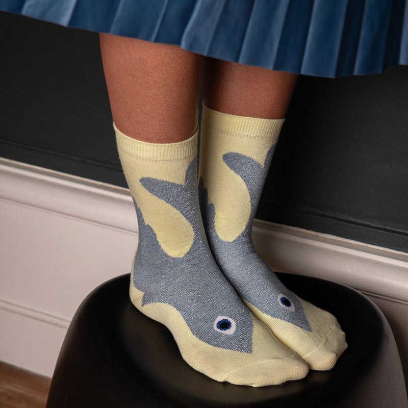 Pernette 36-41 Socken, hergestellt in Frankreich und in Solidarität mit der Marke Bonpied