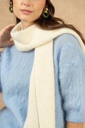 Bonnet et écharpe en 100% laine merinos