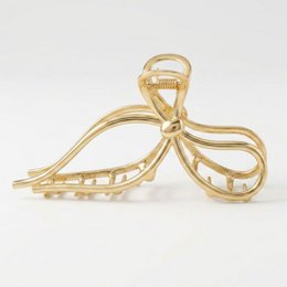 Pince à cheveux arc | Pince à cheveux grande | Pince à cheveux dorée | Pince à cheveux tendance | Barrette à cheveux argentée