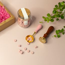 Wax Seal Starter Set - Spoon and Stamp - Bestseller, Vintage, Envelope Seal, Stationery, Hobbies