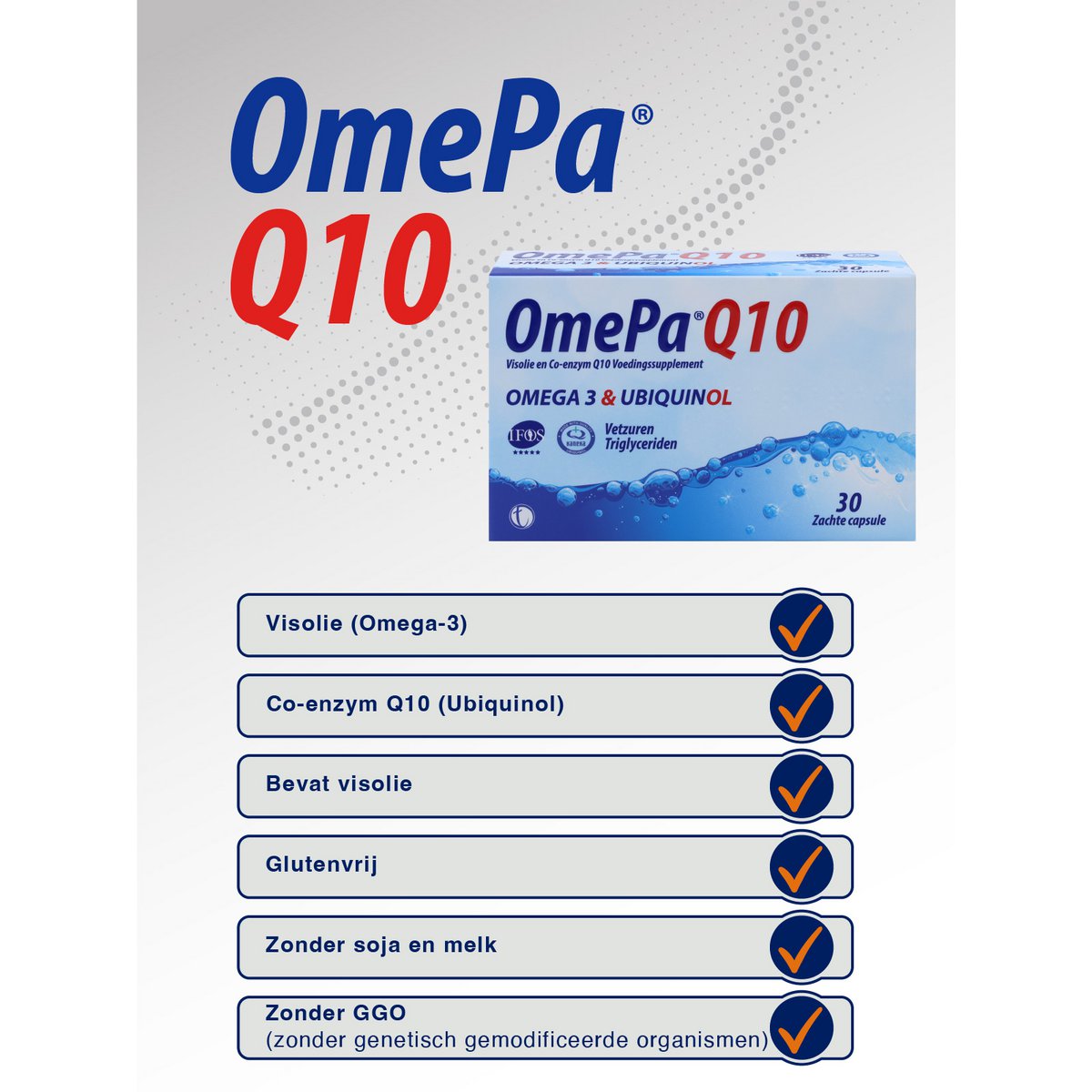 OmePa Q10 | Omega-3 Supplement