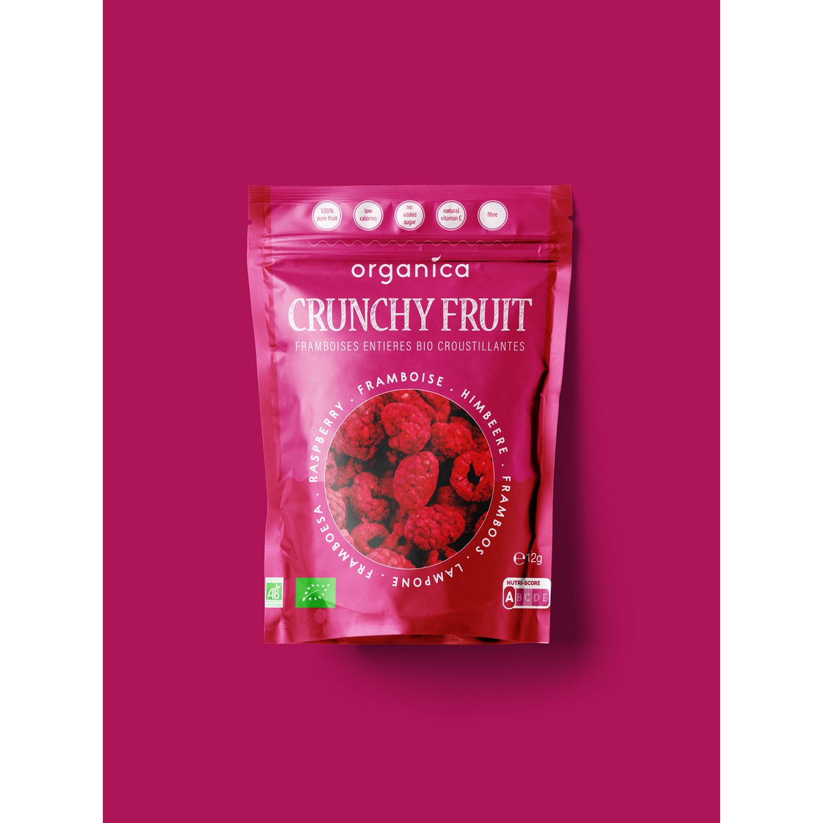 CRUNCHY FRUIT RASPBERRY