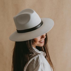 Merida · White panama style hat