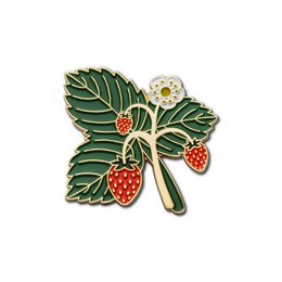 Enamel Pin "Wild Strawberry"
