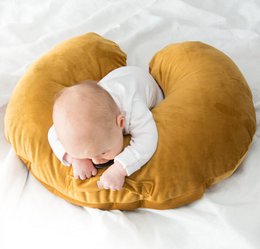 fluwelen borstvoedingskussen - voor moeder en baby, fluwelen voedingskussen, moeder- en babykussen