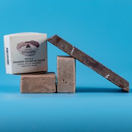 Shampoing Solide Chocolat pour Cheveux Secs