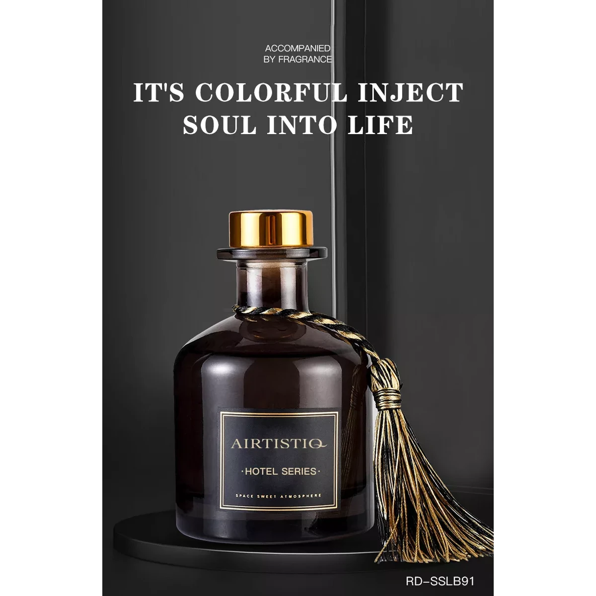 Diffuseur d'ambiance bâtons de rotin design 50 ml Lavande