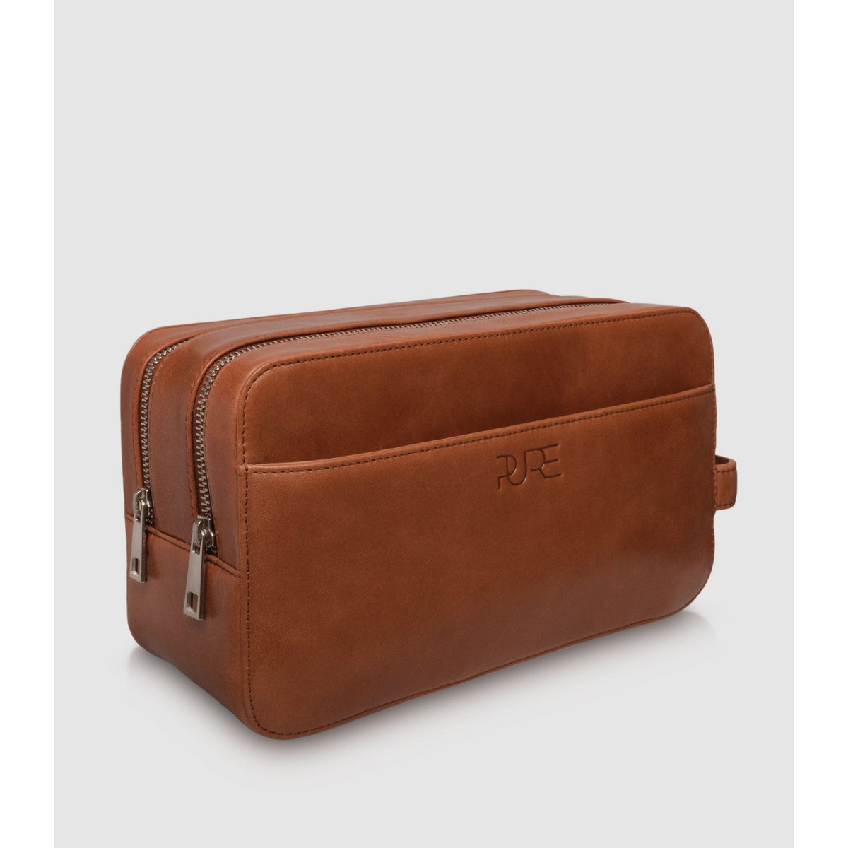 Kulturtasche ATLAS XL Cognac