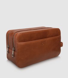 Toiletry bag ATLAS XL cognac