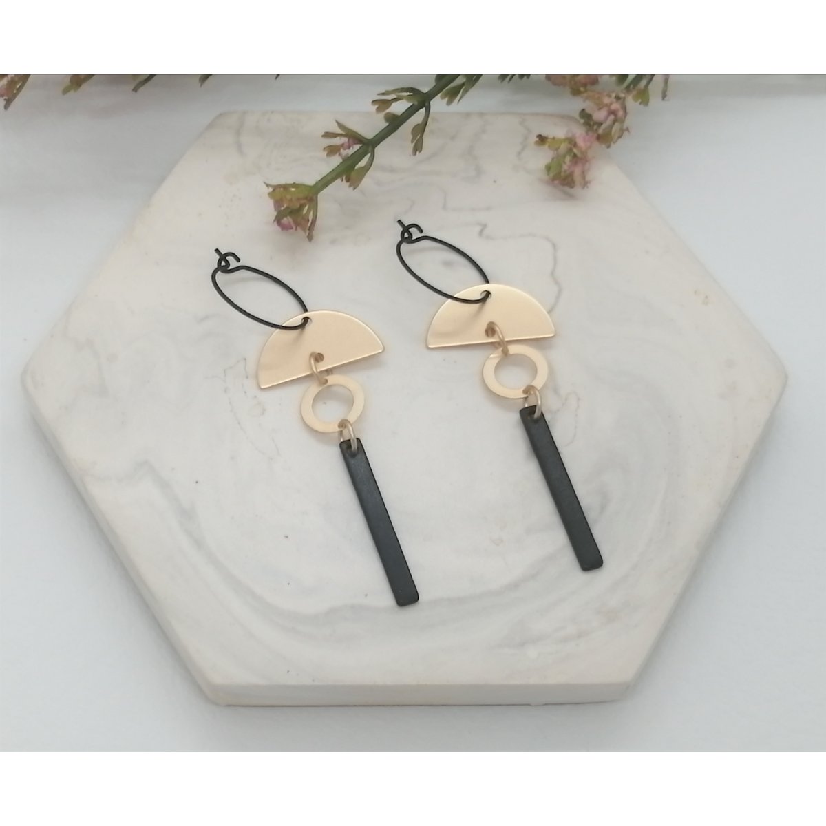 Pendientes - Minimalismo - Media Luna 6
