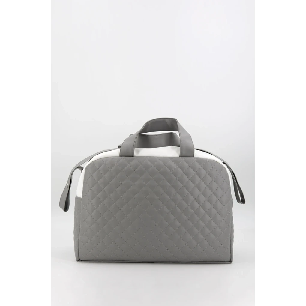 Sac de maternité matelassé pour bébé avec nœud, bleu