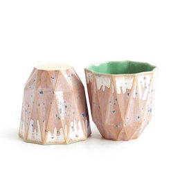 Small Poly Cup - Jade Aster