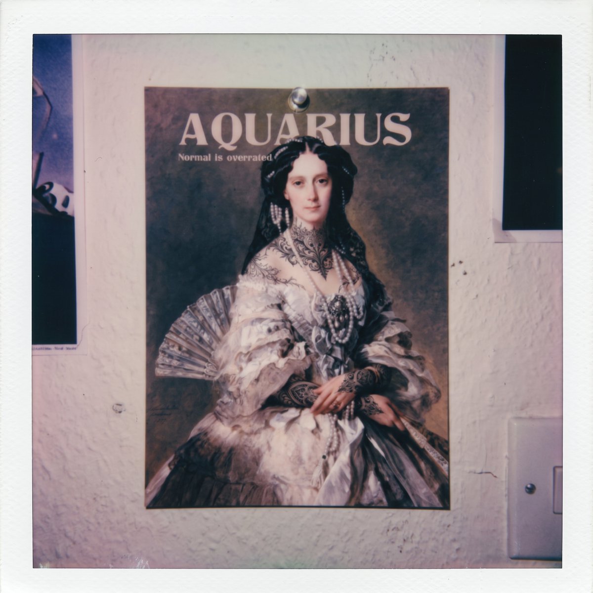 Aquarius - Postcard - Astro Queen Collection