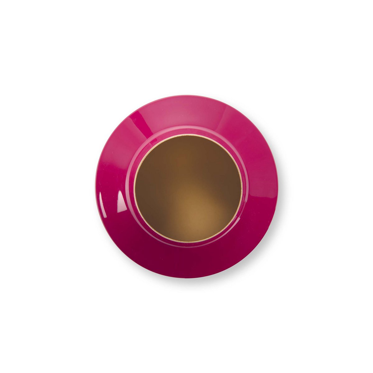 Vase Metal Pink 14x28cm