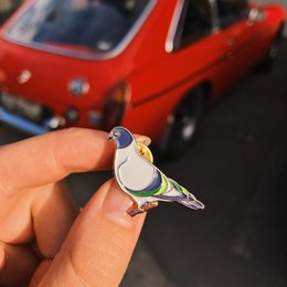 Emalje pin "due"