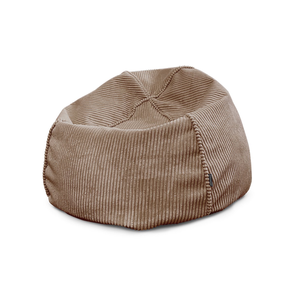 CHILLAX M Bean Bag, Corduroy, Lincoln 61 Pink