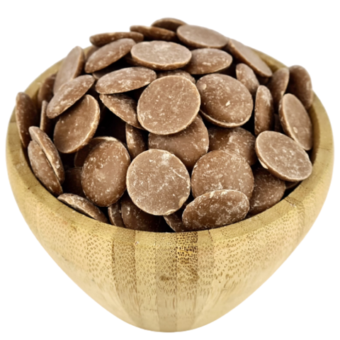 Organic Milk Chocolate in Bulk Pistoles