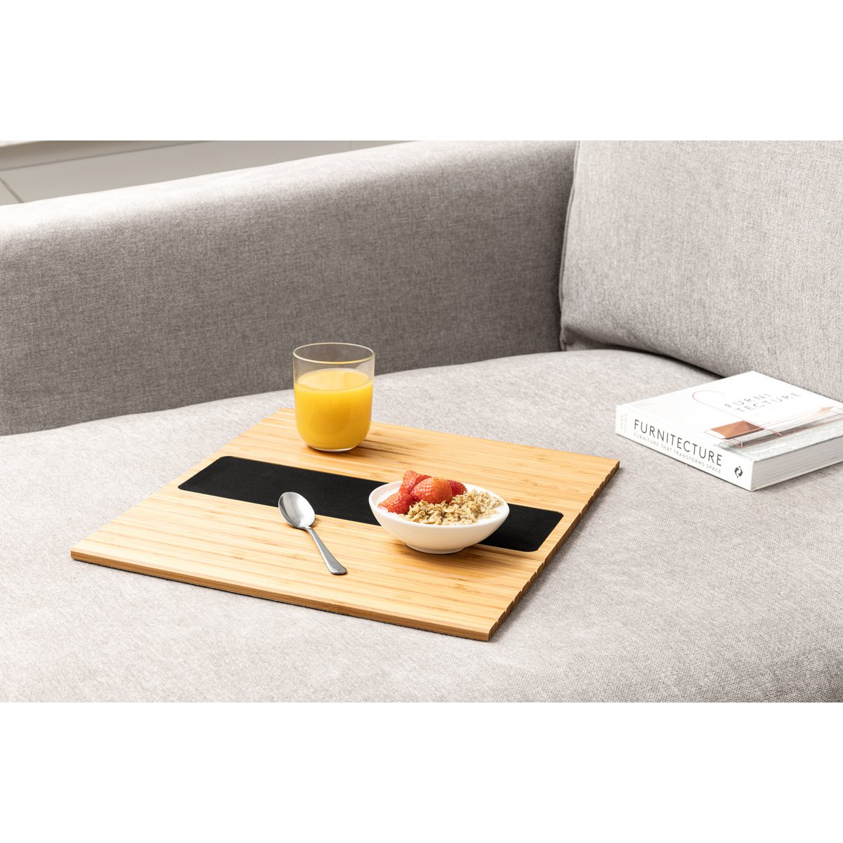 Bambus Sofa Armbakke, Natural