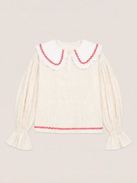 Offduty Cream Pyjama Blouse