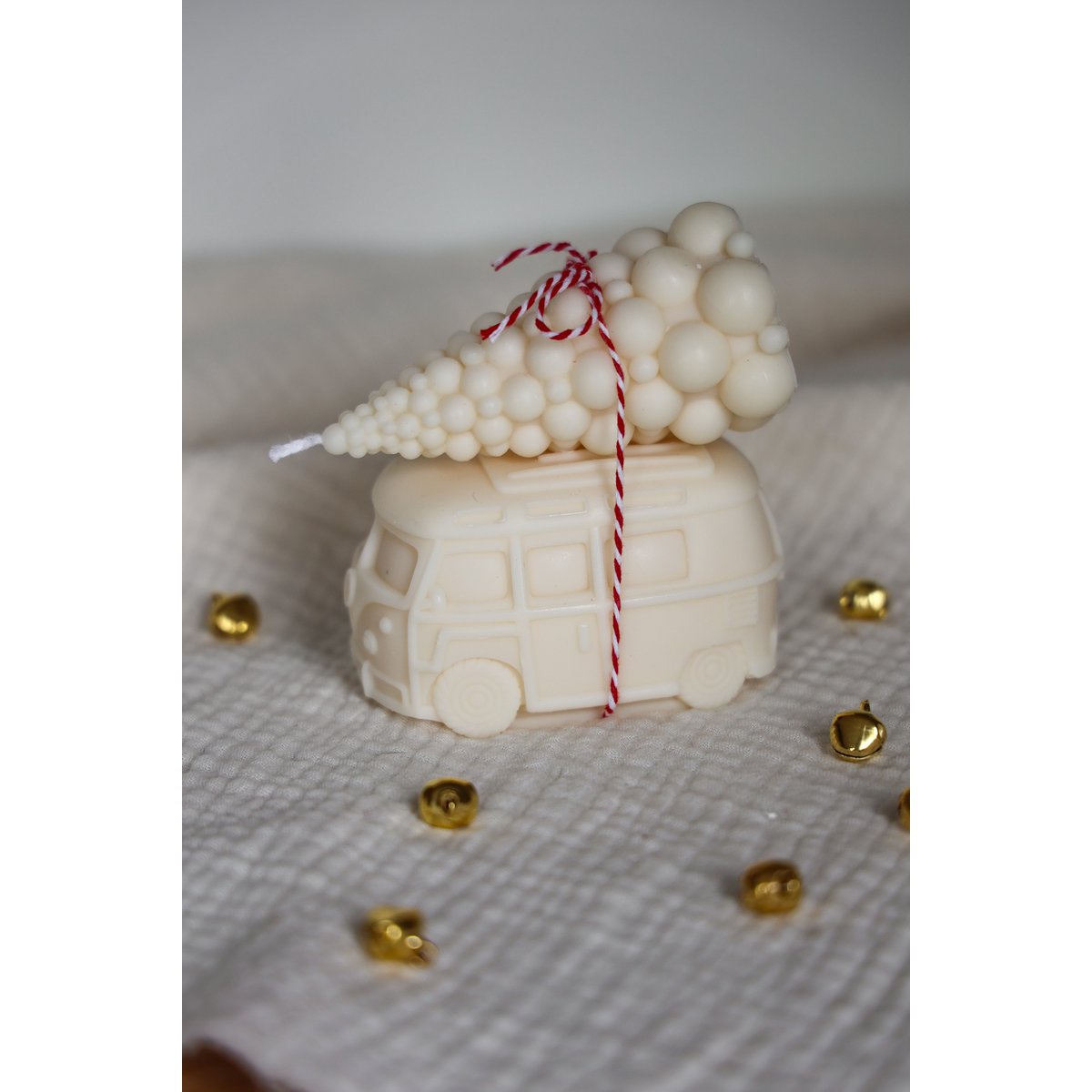 Bulli mit Weihnachtsbaum Set