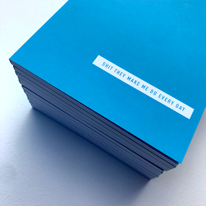 'Shit They Make Me Do Every Day' A6 Planner
