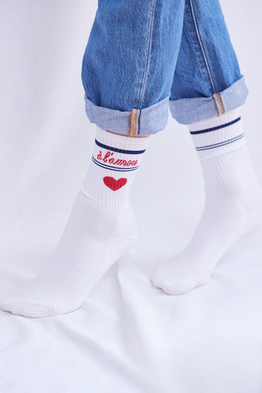 Witte sokken liefde
