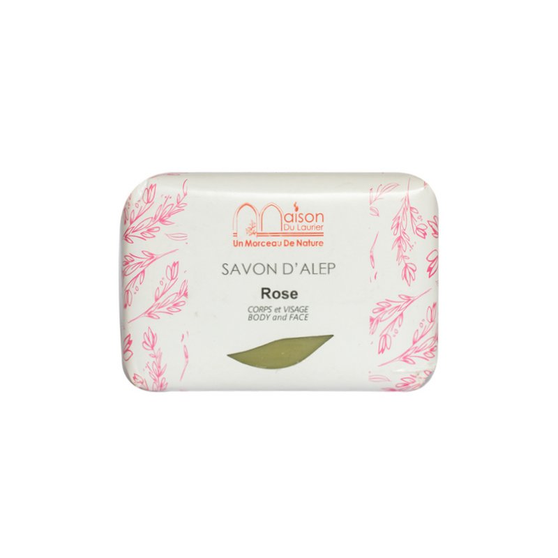 Aleppo zeep met rozengeur 100g