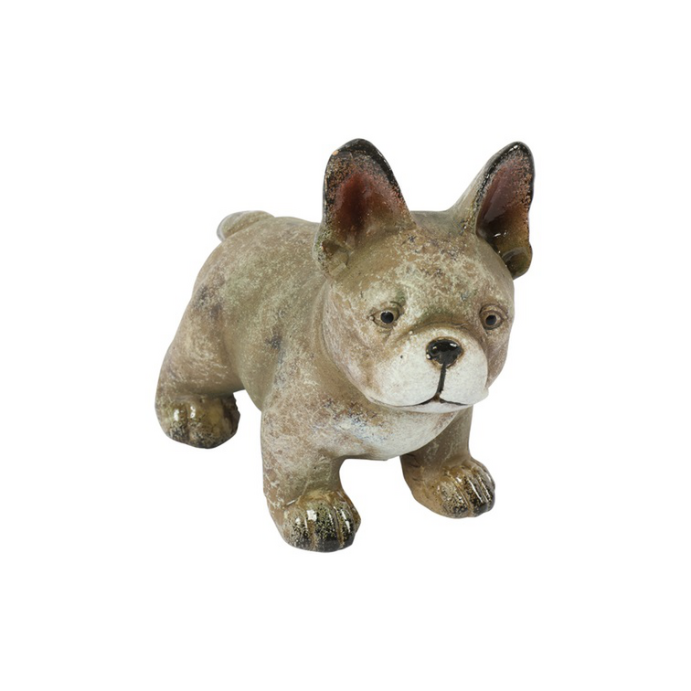 Hond Kees aardew L10,5B6H10CM bruin