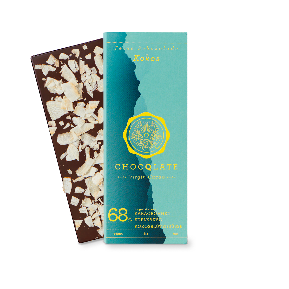CHOCQLATE organic chocolate COCONUT